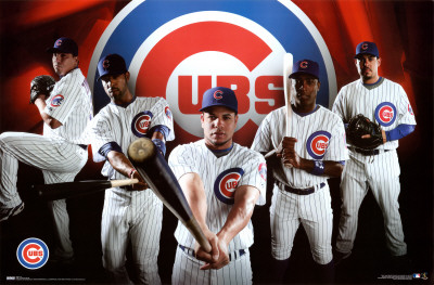 Chicago Cubs 2009 Poster