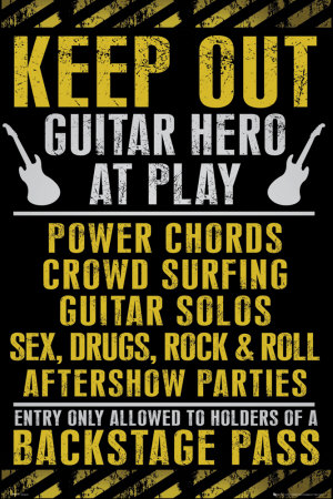 Keep Out - Guitar Hero