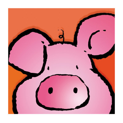 Pig Art Print