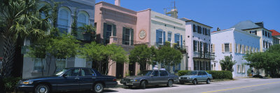 Rainbow Row, Charleston, South Carolina, USA