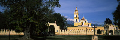 Facade of a Church, Cholula, Puebla State, Mexico