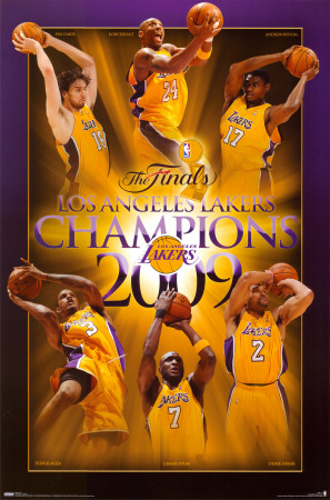 Buy Los Angeles Lakers - 2009 NBA Champions at AllPosters.com