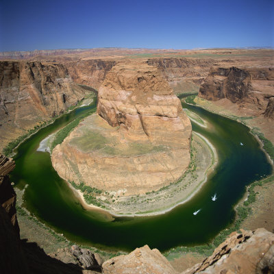 Horseshoe Bend, Colorado River, Near Page, Arizona, United States of America, North America