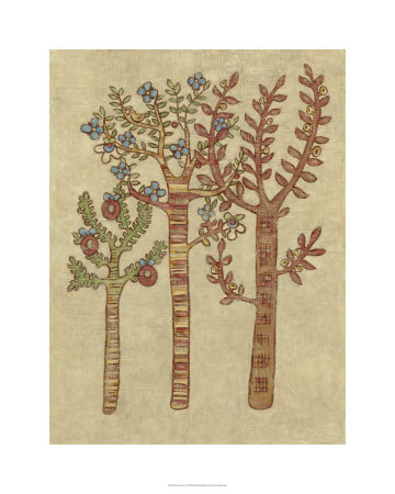 Linen Trees I