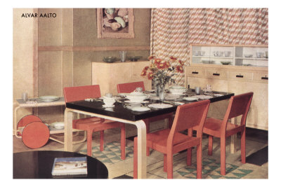 Alvar Aalto Dining Room Set