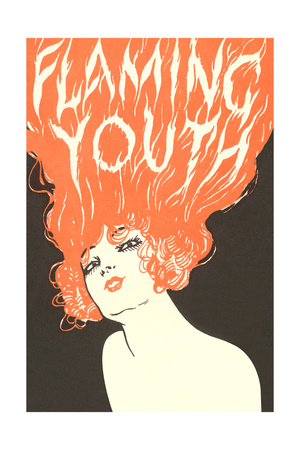 Flaming Youth, Woman with Flaming Hair
