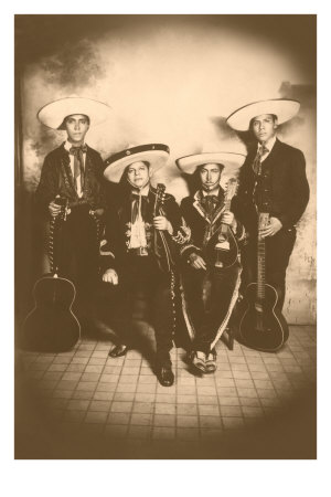 Mexican Band with Mandolins and Guitars