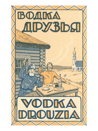 Russian Vodka Advertisement