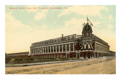 Exterior Shibe Baseball Stadium, Philadelphia, Pennsylvania Poster