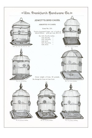 Bird Cage Advertisement