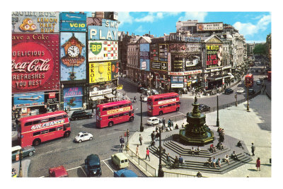 Buy Picadilly Circus, London, England at AllPosters.com