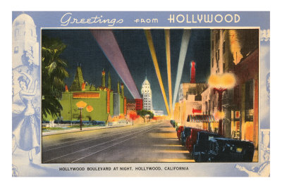 Greetings from Hollywood, California