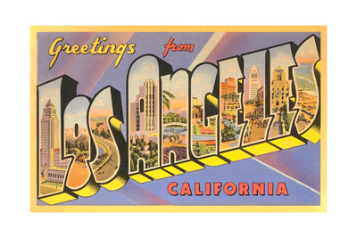 Greetings from Los Angeles, California