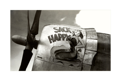 Nose Art, Sack Happy Pin-Up