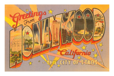 Greetings from Hollywood, California