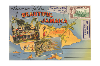 Buy Postcard Folder, Beautiful Jamaica at AllPosters.com