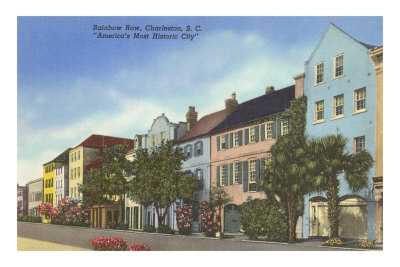 Rainbow Row, Charleston, South Carolina