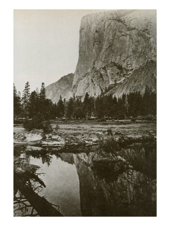 Buy Mirror View, El Capitan, Yosemite Park, California, 1866 at AllPosters.com