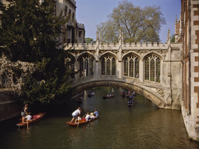 Bridge of Sighs over the River Cam at St. John
