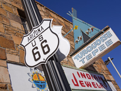 Downtown Stores in Williams, Historic Route 66, Arizona, United States of America, North America