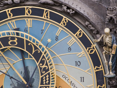 Astronomical Clock, Town Hall, Old Town Square, Old Town, Prague, Czech Republic, Europe