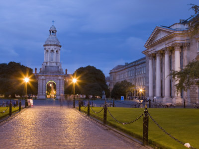 Trinity College, Early Evening, Dublin, Republic of Ireland, Europe