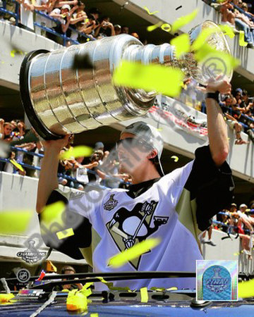 Marc-Andre Fleury 2009 Stanley Cup Champions Victory Parade Poster