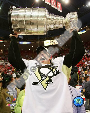 Buy Evgeni Malkin Game 7 - 2008-09 NHL Stanley Cup Finals With Trophy at AllPosters.com