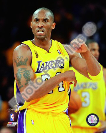Kobe Bryant Game One of the 2009 NBA Finals Poster