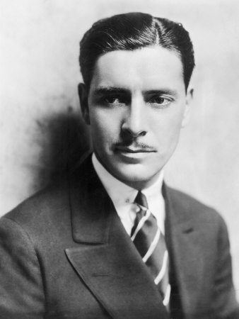 Ronald Colman, in Hollywood, 1924