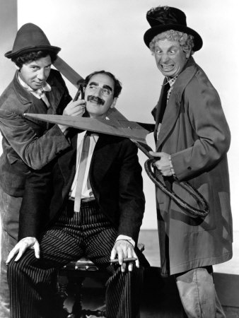 At the Circus Chico Marx Groucho Marx Harpo Marx 1939 Premium Poster