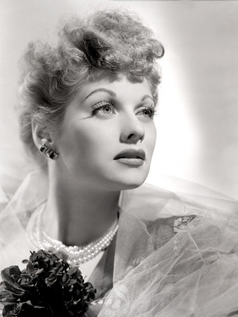 Lucille Ball Portrait with Gauze, 1940