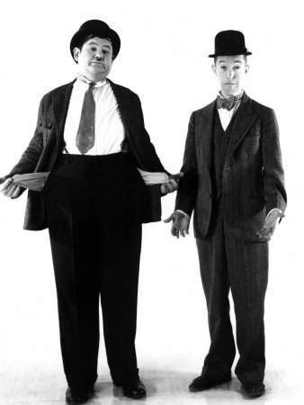 Laurel and Hardy, c.1930s