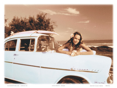 Gone Surfing, Maui, Hawaii Poster