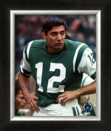 Joe Namath - on sidelines
