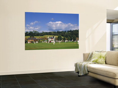 Buy Cricket on Village Green, Surrey, England at AllPosters.com
