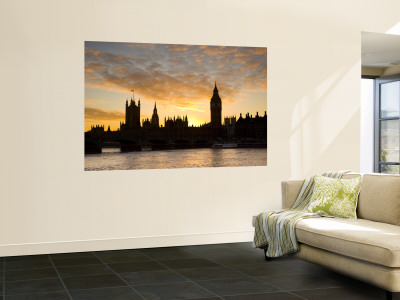 Big Ben and Houses of Parliamant, London, England