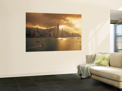 Hong Kong Skyline from Kowloon, China
