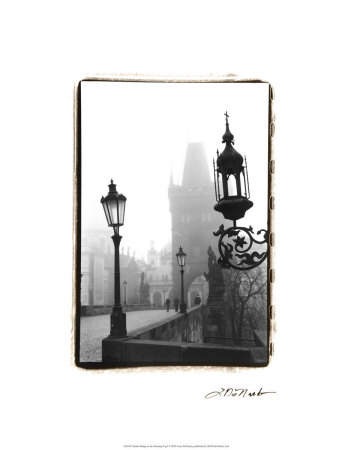 Buy Charles Bridge in Morning Fog I at AllPosters.com