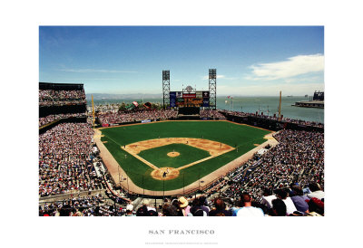 AT&T Park, San Francisco Poster