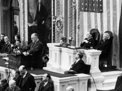 President Franklin D. Roosevelt, at the Opening of Congress, January 1939