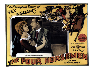 The Four Horsemen of the Apocalypse, Alice Terry, Rudolph Valentino, 1921