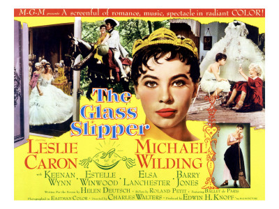 The Glass Slipper, Leslie Caron, 1955