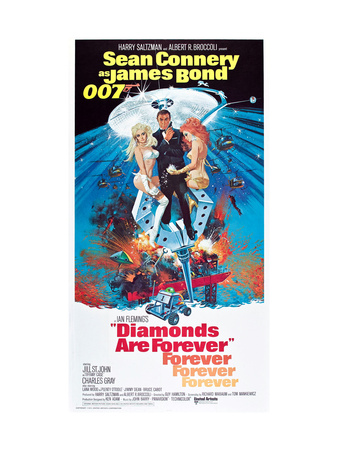 Diamonds are Forever, Sean Connery, 1971