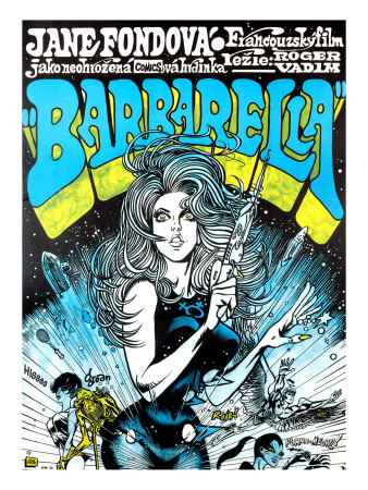 Barbarella, Jane Fonda, 1968