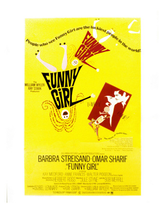 Funny Girl, Barbra Streisand, Omar Sharif, 1968 - Buy this premium poster at AllPosters.com