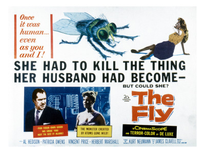 The Fly, Vincent Price, Patricia Owens, 1958