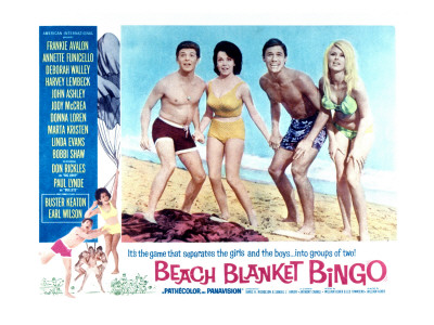 Beach Blanket Bingo, Frankie Avalon, Annette Funicello, Mike Nader, 1965