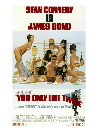 You Only Live Twice, Sean Connery, 1967
