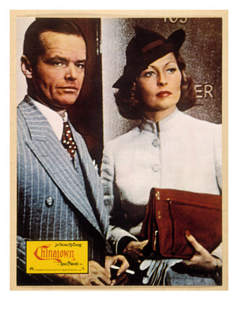 Chinatown, Jack Nicholson, Faye Dunaway, 1974